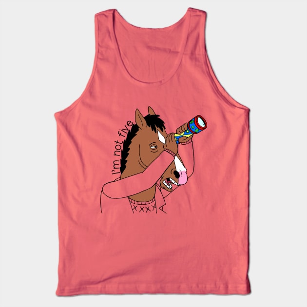 I'm not five Tank Top by teesiscool
